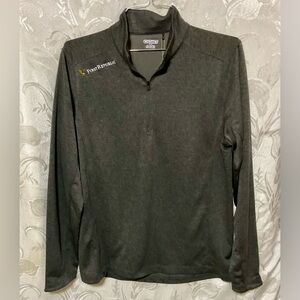 OGIO Dark Gray Long Sleeve 1/4 Zip Performance Pullover